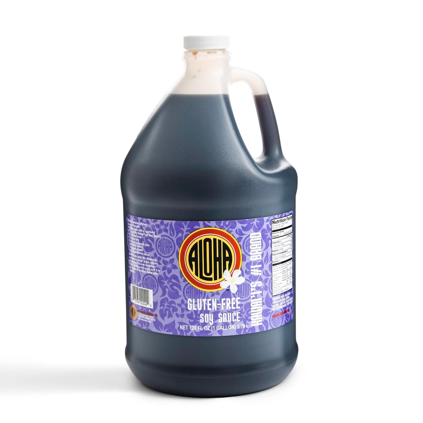 Aloha Shoyu - Gluten Free Soy Sauce - Smooth, Balanced Soy Sauce - Made in Hawaii - 1 Gallon