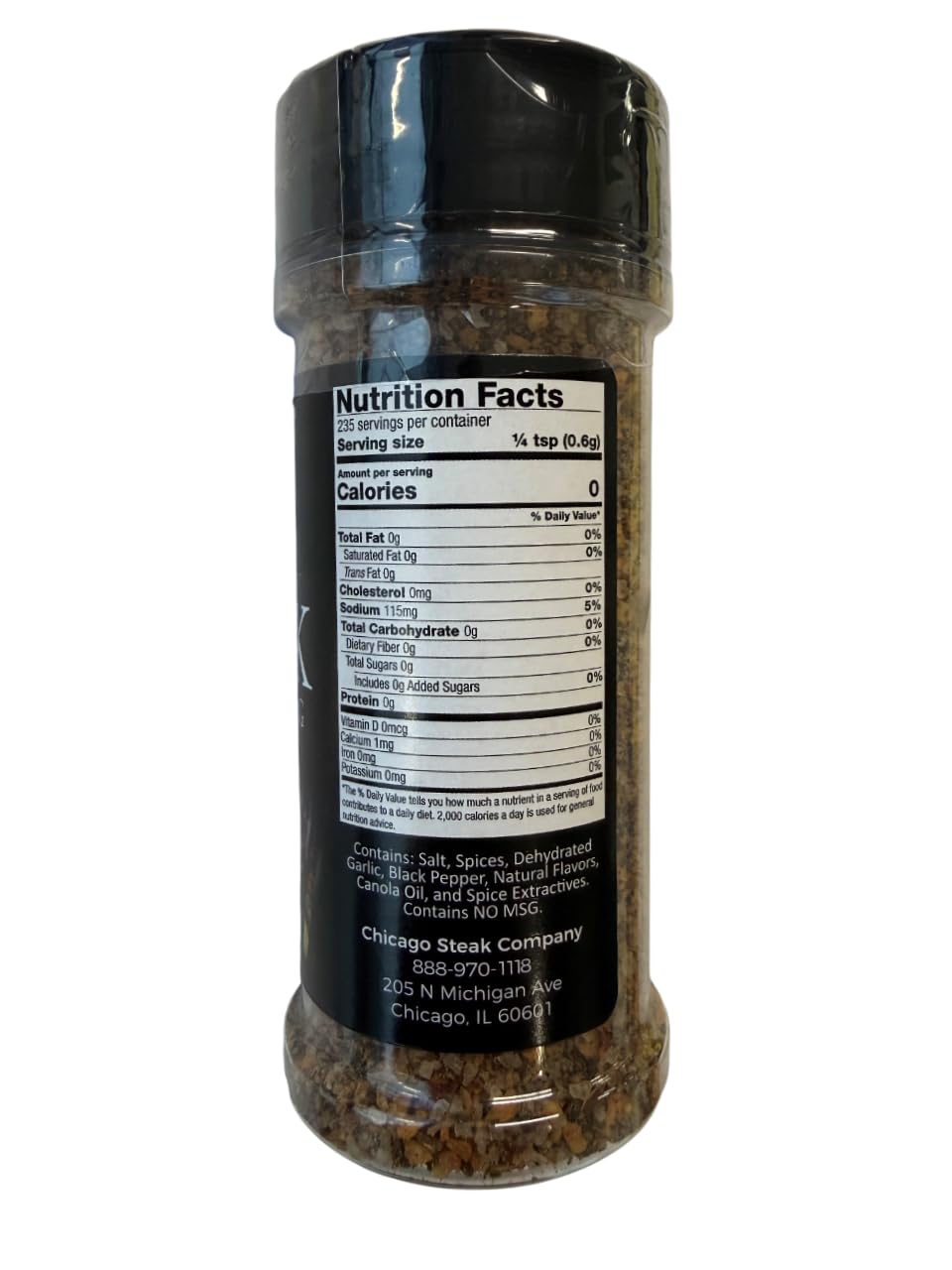 Chicago Steak Company Seasoning
