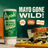 Ayoh Foods, Mayo Gone Wild, Made by Molly Baz - Easy to Squeeze, Perfect for; Sandwiches, Burgers, Fries, Nuggets, Wraps & Dips (4 Pack, Flavors Pack)