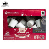 KING BUY BOX 1 PCS cup Bundle with Colombian Supremo Medium-Dark Roast Coffee Pods, 100 ct. compatible with Members Mark