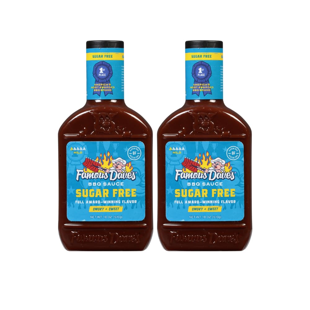 Famous Dave's - 2 pck, Sugar Free BBQ Sauce (36 oz.)