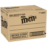 M&M'S Milk Chocolate Candy Fun Size 320 Ounce (Pack of 1) Bulk Package Box