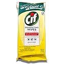 Fine Life Products Cif Multi Surface Disinfecting Hand Wet Citrus Wipes for All Hard Non Porous Surfaces, Remove 99 Percent of Diseases, 32 Count