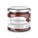 CAMPO D'ORO CHOCOLATE SPREAD 180 Gr. Dark chocolate sweet cream Modica PGI. Dark Chocolate spread with milk. Italian chocolate, chocolate butter