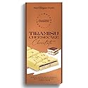 BeeMax Tiramisu Cheesecake Mini White Chocolate Bar, Original Belgian White Chocolate with Tiramisu Cheesecake-Flavored Cream, 3.36 oz (95 g)