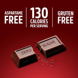 Zero Sugar Milk Chocolate Candy - 3 Bags (5.1 oz Each) - Mini Chocolate Bar Individually Wrapped - Delicious Sugarless Candy & Guilt-Free Sweet Treat