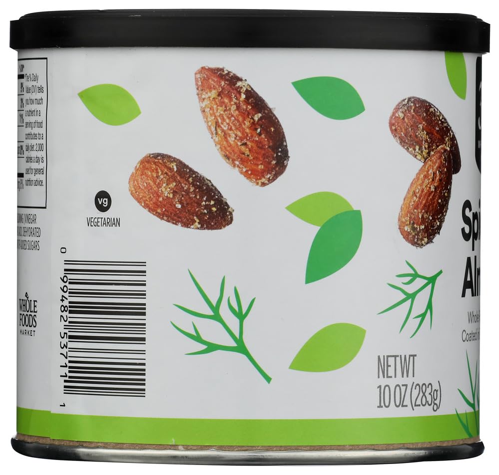 365 by Whole Foods Market Dill Pickle Seasoned Almonds, 10 OZ