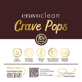 Milk Chocolate Brownie Pops (Full Case) Gluten-Free, High Protein (10g), Low Sugar, Guilt-Free Snack with Clean Ingredients - No Seed Oils - Kid