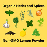 Happy Greek Chef SALT FREE All Purpose Greek Seasoning | Organic and Non-GMO Herbs and Spices, MSG Free | 2.5 oz