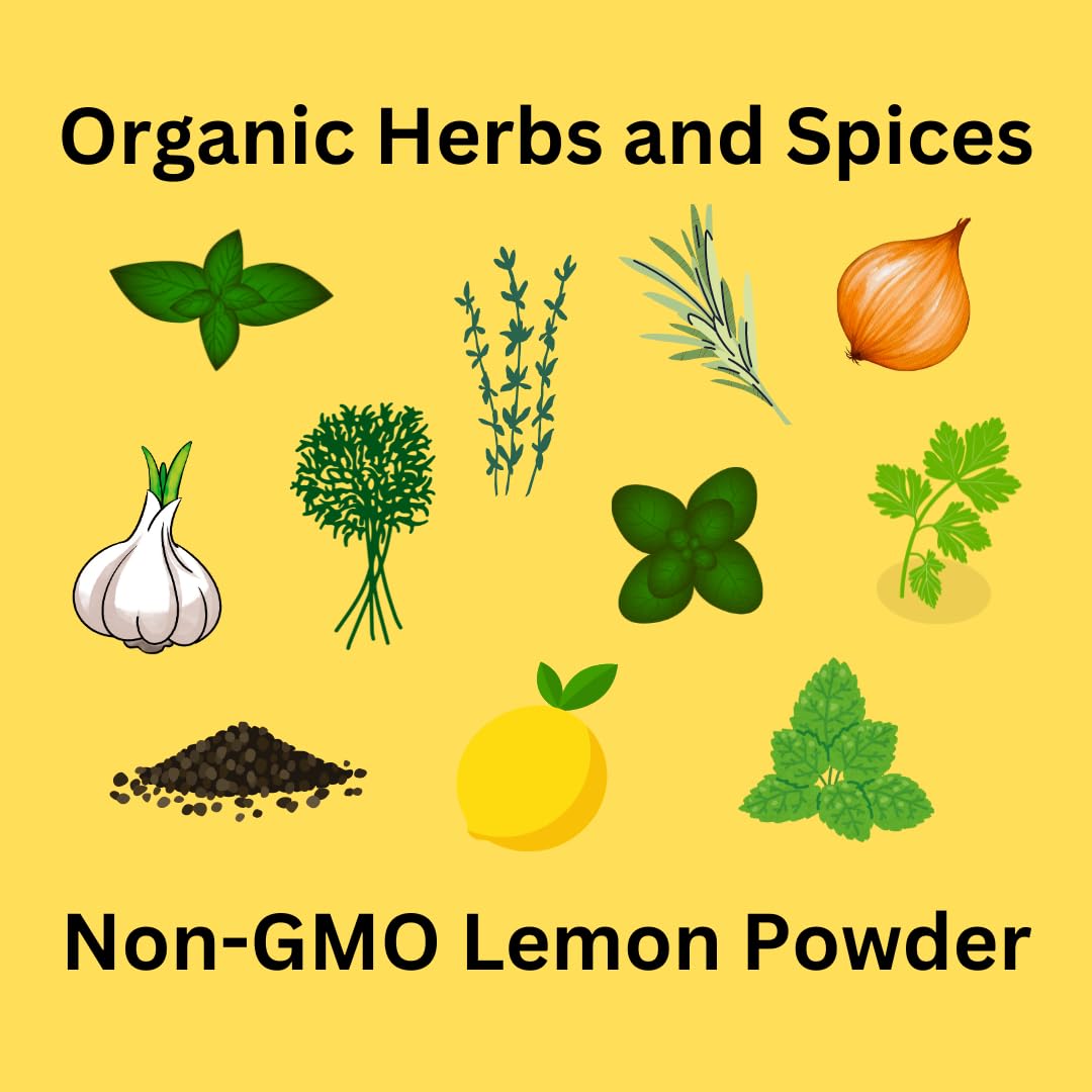 Happy Greek Chef SALT FREE All Purpose Greek Seasoning | Organic and Non-GMO Herbs and Spices, MSG Free | 2.5 oz