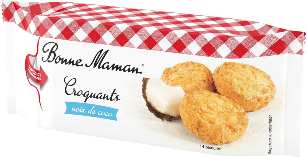 Bonne Maman Croquants noix de coco (150g) - Pastry with coconut