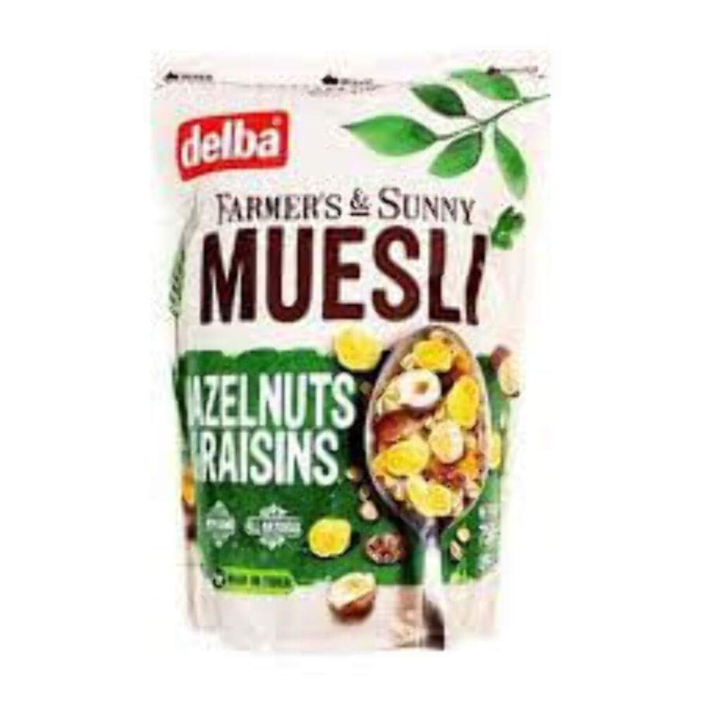 Delba Hazelnut and Raisins Muesli, 26.5 Ounce