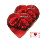 Assorted Chocolates in Heart-Shaped Boxes, (Made in USA)| card TO: /FROM INCLUDED (Assorted ELMER CHOCOLATE (2 Pack)