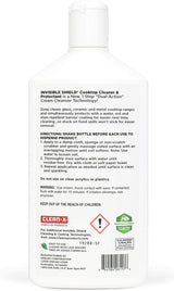 Unelko 61176 Invisible Shield Cooktop Cleaner & Protectant - 10 oz, Safe for Glass, Ceramic, and Smooth Surfaces, Streak-Free Shine