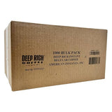DEEP RICH Instant Coffee 1000-count Single Serve 1.4 gram packets