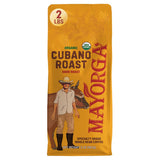 Mayorga Organic Coffee 2lb Cafe Cubano Roast - Dark Roast Whole Bean Specialty Grade Coffee, 100% Arabica, Slow Roasted, Bold and Smooth Flavor