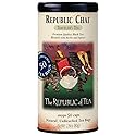 The Republic of Tea - Republic Chai Black Tea, 50 Tea Bags, Spiced Chai Blend, Gluten Free