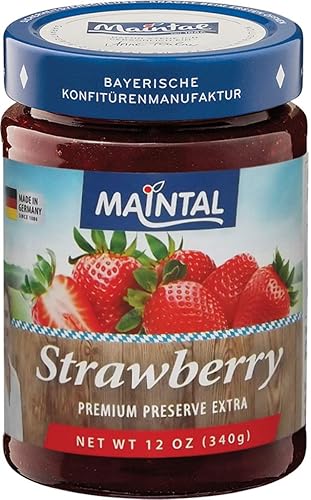 Maintal Strawberry Premium Preserve Extra, 12 Ounce