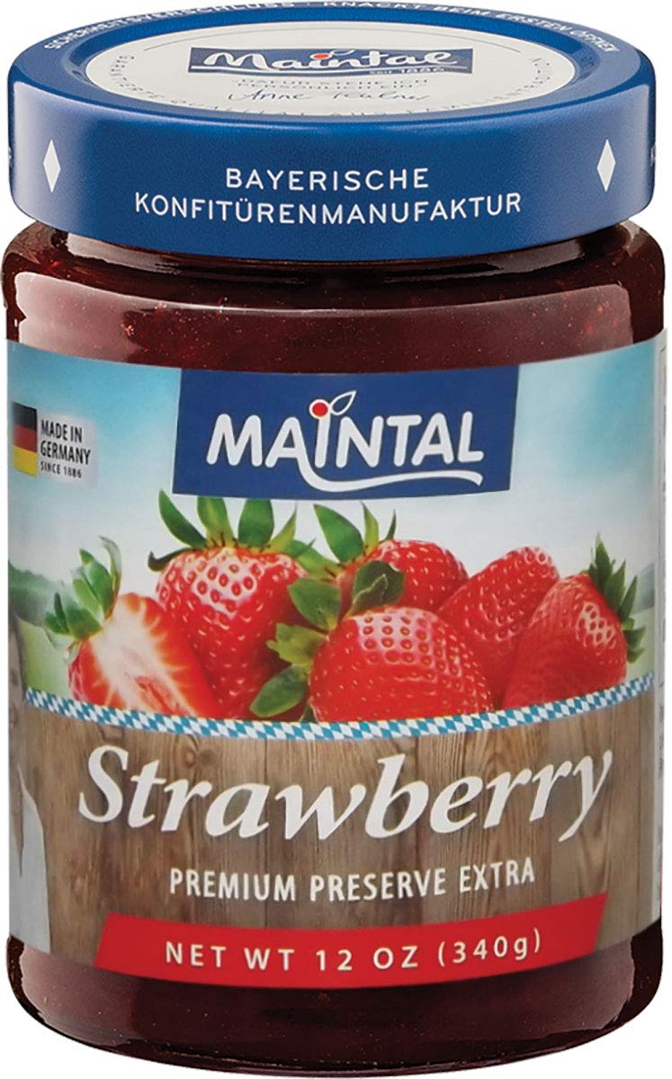 Maintal Strawberry Premium Preserve Extra, 12 Ounce