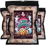 Crazy Nate's Adventure Taffy - Freeze-Dried Candy Collection (3 Pack, Chocolate Chip)