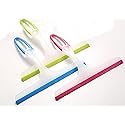 3pcs Silicone Shower Squeegee for Glass Doors & Tiles - Handheld Bathroom and Window Cleaner, Household Shower Squeegee for Tile Shower Walls