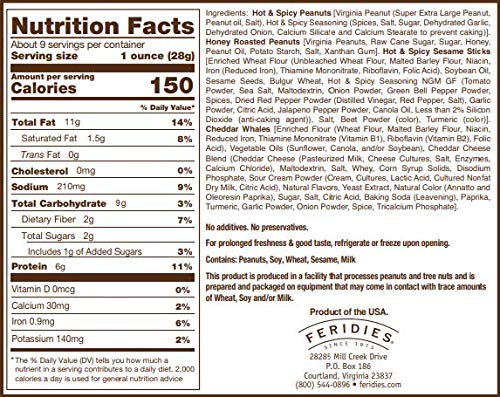 FERIDIES Happy Hour Snack Pack Gift Assortment