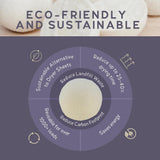 Wool Dryer Balls, 6 Pack - Natural Fabric Softener for Laundry, 100% Organic, Reusable for 1000+ Loads, Anti-Static, Reduces Drying Time, Baby Safe