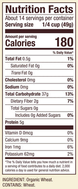 Bob's Red Mill Organic Creamy Wheat Hot Cereal, 24oz (Pack of 4) - Organic, Non GMO, Gluten Free, Whole Grain, Vegan, Kosher