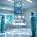 3% Hydrogen Peroxide Food Grade - 16 oz Bottle Spray - Recommended by The One Minute Cure Book and chosen by Professional, Alternative Medicine