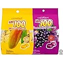 Lot 100 Gummy Chewy Candy Mango Blackcurrant Flavour Halal Snack Sweets Malaysia 150g (5.29oz) (Mango)