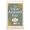 Jiva Organics Organic Amaranth Flour 2 Pound Bulk Bag - Rajgira Atta, 100% Natural & Non-GMO