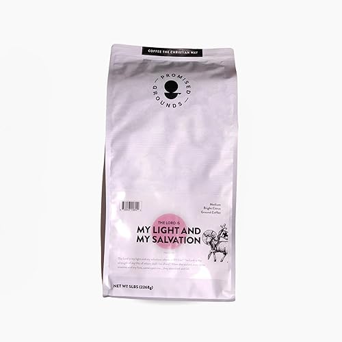 Psalm 27 | FIVE POUNDS | Single Origin Whole Bean Coffee 5 Lb | Medium Roast Christian Coffee | Missionary | Ethically and Organically Farmed |