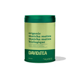 DAVIDsTEA Organic Matcha Matsu - All-Purpose Green Tea Matcha Powder - High Caffeine - 70g Iconic Tin - Smooth & Lively Perfect for Daily Rituals or
