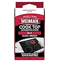 Weiman Cooktop Scrubbing Pads, 3 Count Scratch-Free Cleaning Pads for Cermaic, Glass Cooktop Surfaces, Removes Tough Burned-On Food & Residue