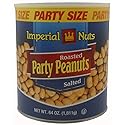 Imperial Nuts Peanuts Salted and Roasted, 64-Ounce
