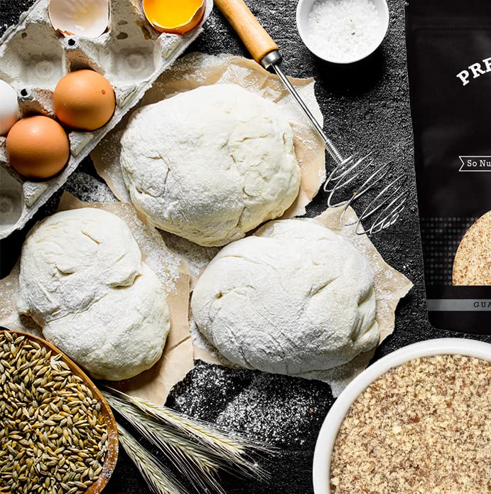 Presto Sales Almonds, Fresh Natural Unblanched fine Flour / Meal healthy Raw 80 oz. | KETO and PALEO friendly, Vegan, Alternative, Premium Quality