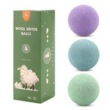 Wool Dryer Balls 3 Pack XL, Natural Fabric Softener New Zealand Wool?Handmade Organic Laundry Dryer Balls, Reusable 1000 Loads,Wrinkles Free, Shorten