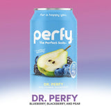 PERFY Caffeine Free Healthy Soda Classics Variety | Real Fruit Juice - Low Sugar Nootropic Drinks with L-Theanine + Turmeric or Ashwagandha | Calming