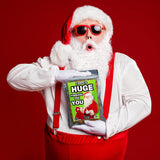 Have a Huge Package Trail Mix - Funny Food Gift for Women - Naughty Santa Claus Gag Gift for Friends - Spicy Gourmet Snacks - Stocking Stuffers