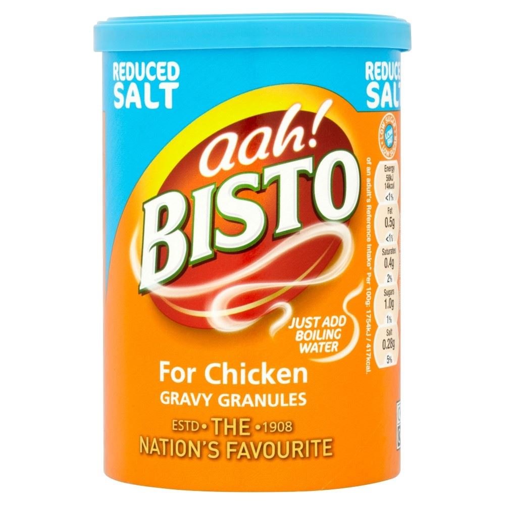 Bisto for Chicken Reduced Salt Gravy Granules (170g) - Pack of 2
