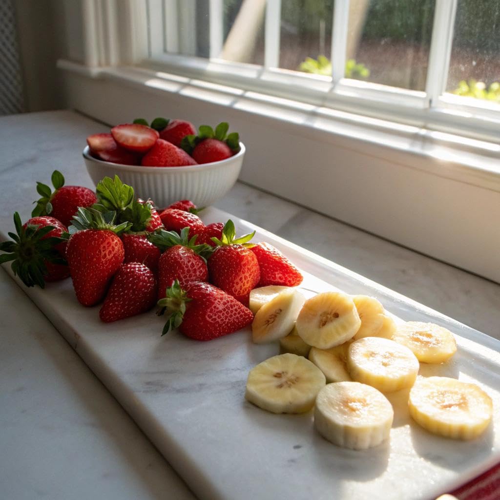 365 by Whole Foods Market Organic Sliced Strawberries and Bananas, 32 OZ