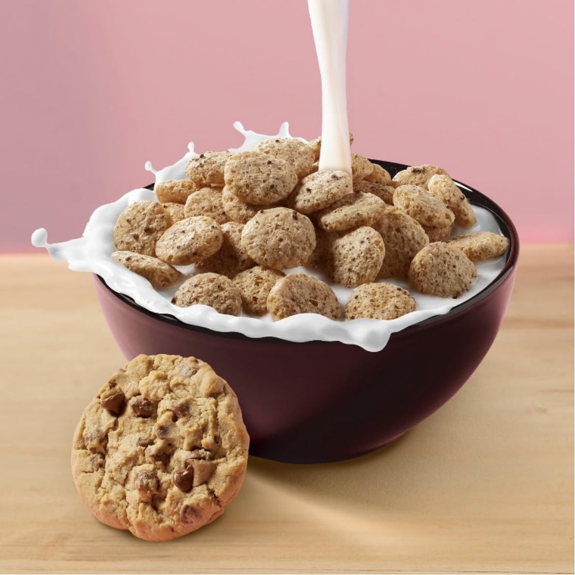 CRUMBL Chocolatey Chip Cookie Cereal, Limited Edition Kellogg's Crumble Cookies Cereal, 12.6 Ounce (Pack of 1)