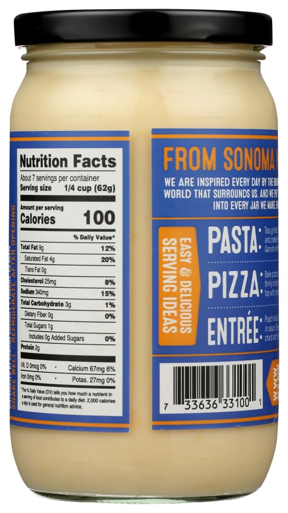 Sonoma Gourmet Creamy Alfredo Sauce, 439 GR
