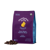 Chamberlain Coffee Espresso Dark Roast Whole Bean Coffee - USDA Organic Specialty Blend - Smooth & Balanced w/Dark Chocolate, Roasted Peanuts, Freshly