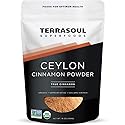 Terrasoul Superfoods Organic Ceylon Cinnamon Powder, 16 Oz - Lab-Tested for Authenticity | Premium Quality and Flavor…