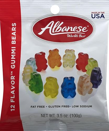 Albanese, 12 Flavor Gummi Bears, 3.5 Ounce
