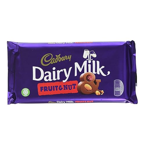 Cadbury Dairy Milk Fruit & Nut 180G (Pack of 2)