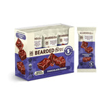 Bearded Brothers Organic Vegan Energy Bars - Gluten & Soy Free, Paleo, Whole 30 | Non GMO, Low Glycemic, High Protein, Fiber (10 Pack, Chocolate
