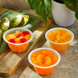 Great Value Fruit Cup Variety Pack, Diced Peaches, Mandarin Segments & Cherry Mixed Fruits in Fruit Juice, 4 oz, 24 Cups