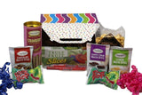 Gift Basket Village: Birthday Party Gift Box - Gourmet Wafers, Popcorn, Candies & More